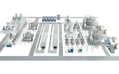 Ligne de production automatique de matériel en céramique